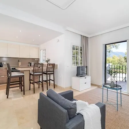 Apartment Aloha Pueblo Beautiful With Roof-terrace Next To Aloha Golf