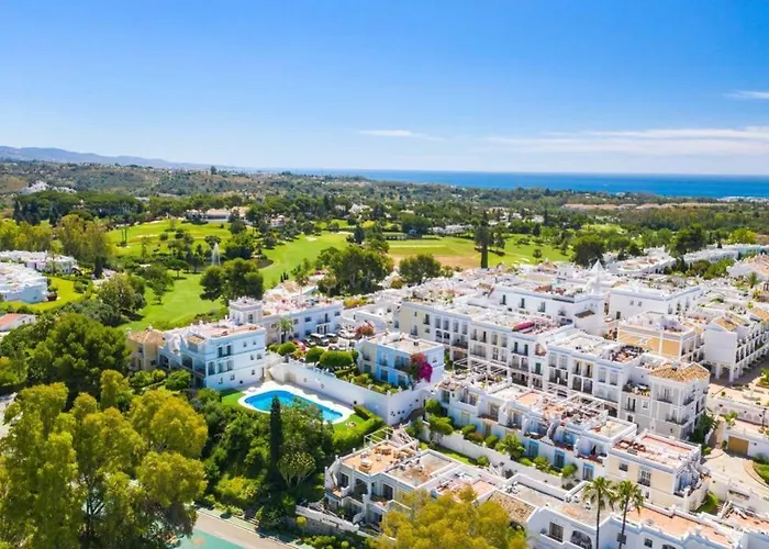 Aloha Pueblo Beautiful With Roof-terrace Next To Aloha Golf Apartment Marbella